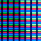 The red, green, and blue subpixels of an iPhone 4 “Retina Display” under intense magnification (Photo: Bryan William Jones/University Of Utah)